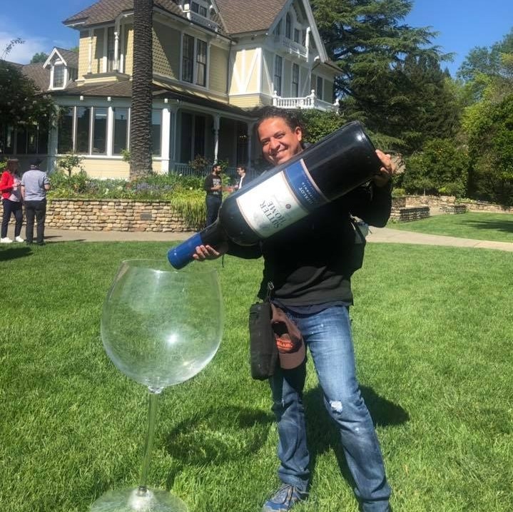 Raúl Valero y su amor por el vino